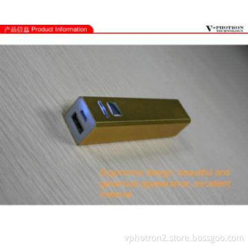 2013 lipstick design USB chager power bank 2600mah
